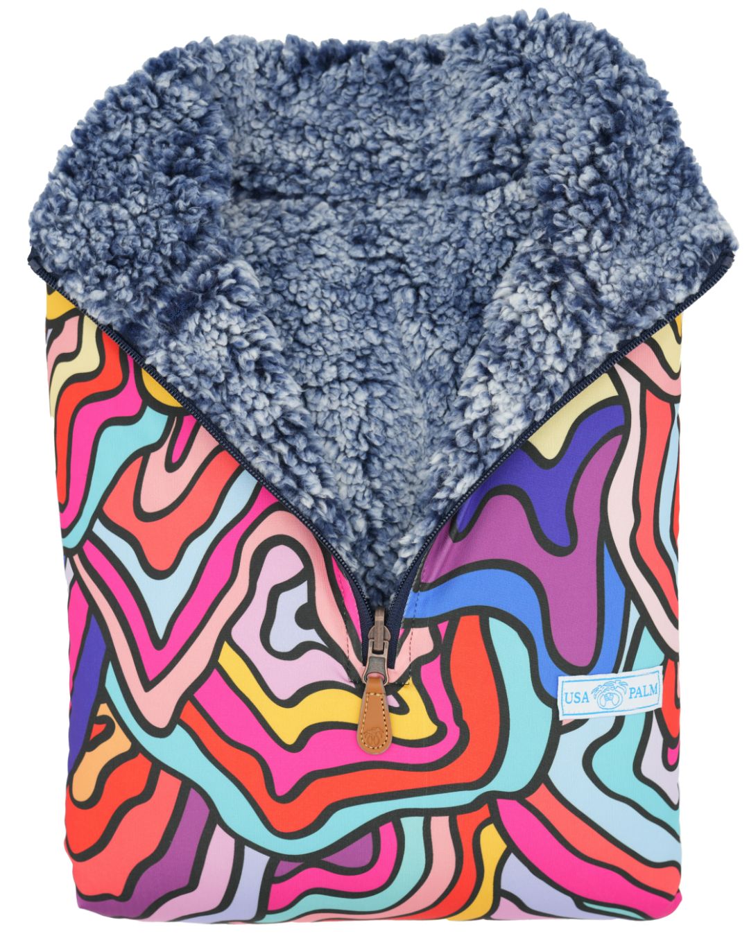 Reversible Sherpa 1/4 Zip - Sale