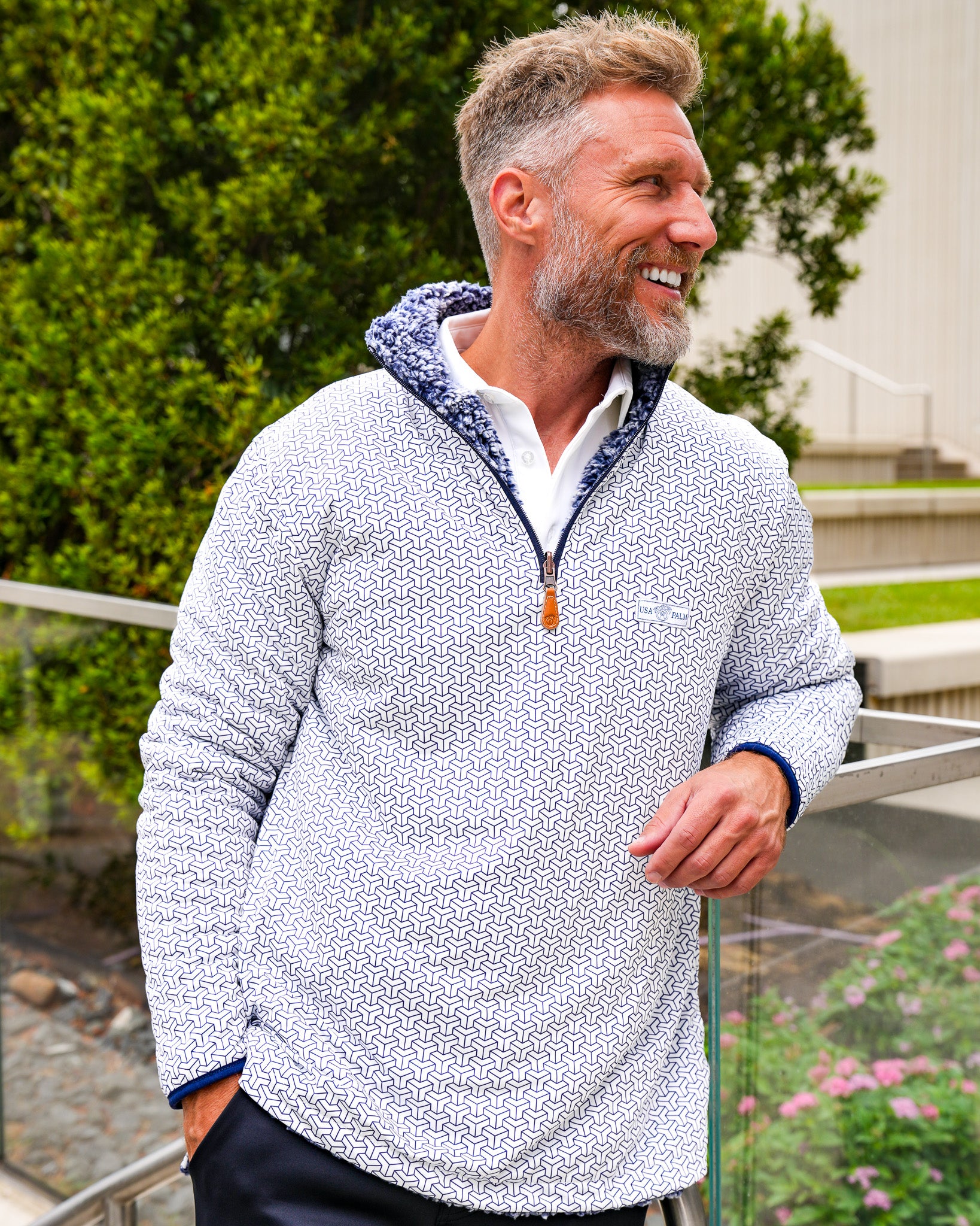 Reversible Sherpa 1/4 Zip