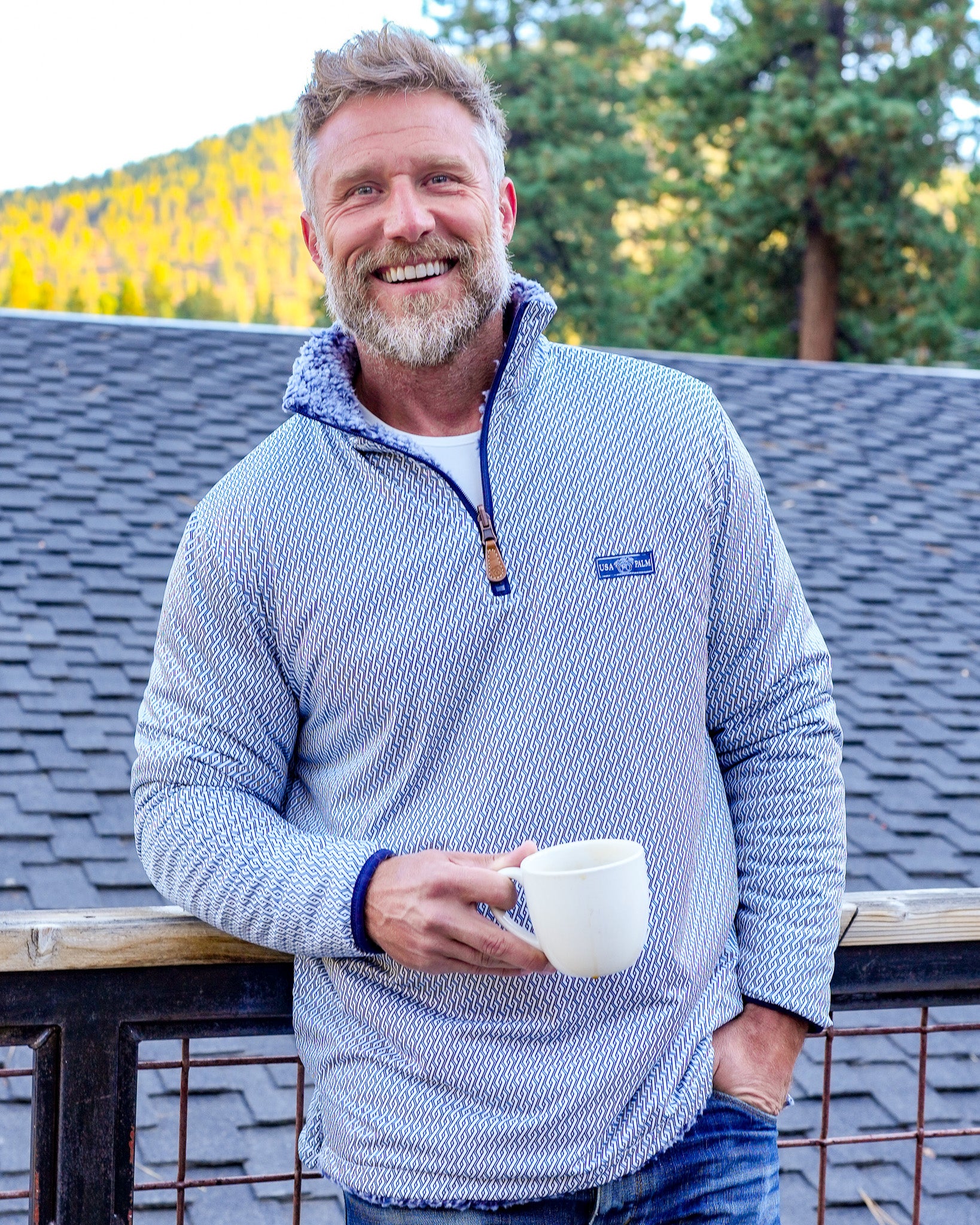 Reversible Sherpa 1/4 Zip