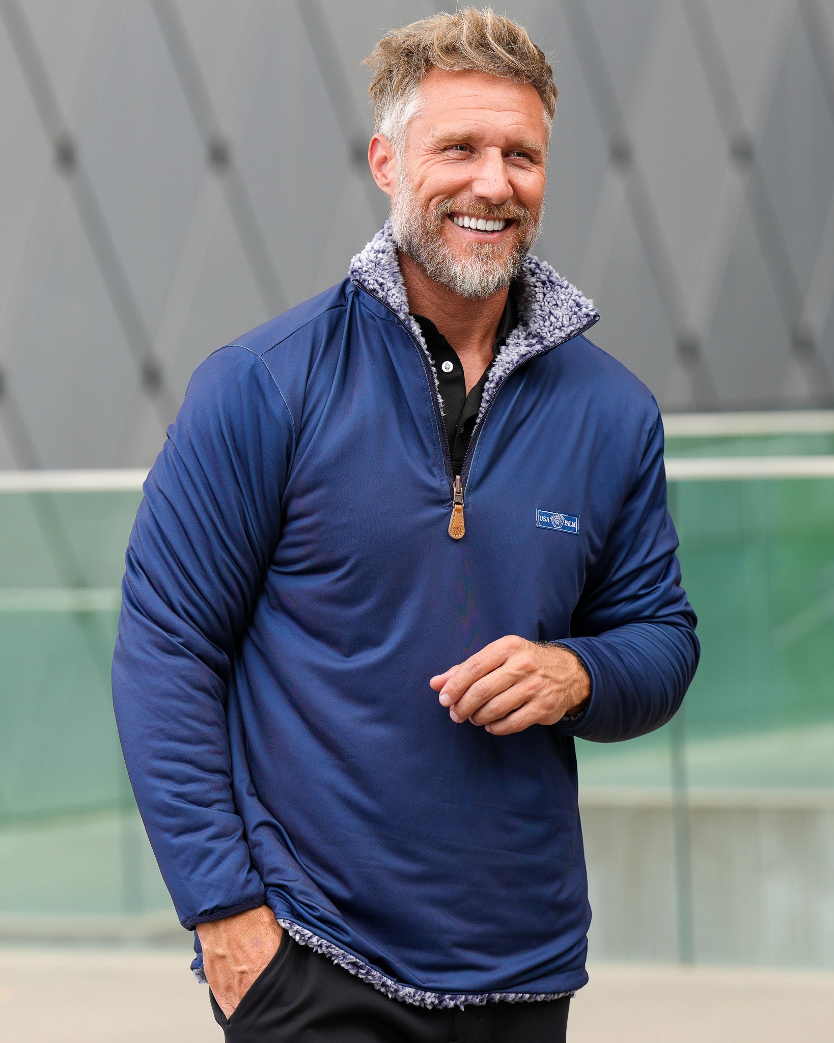 Reversible Sherpa 1/4 Zip