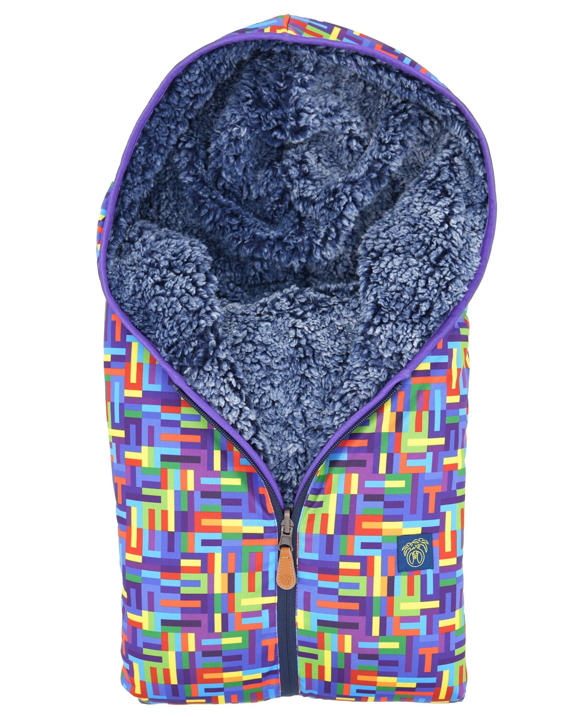 Reversible Sherpa 1/2 Zip Hoodie - Sale