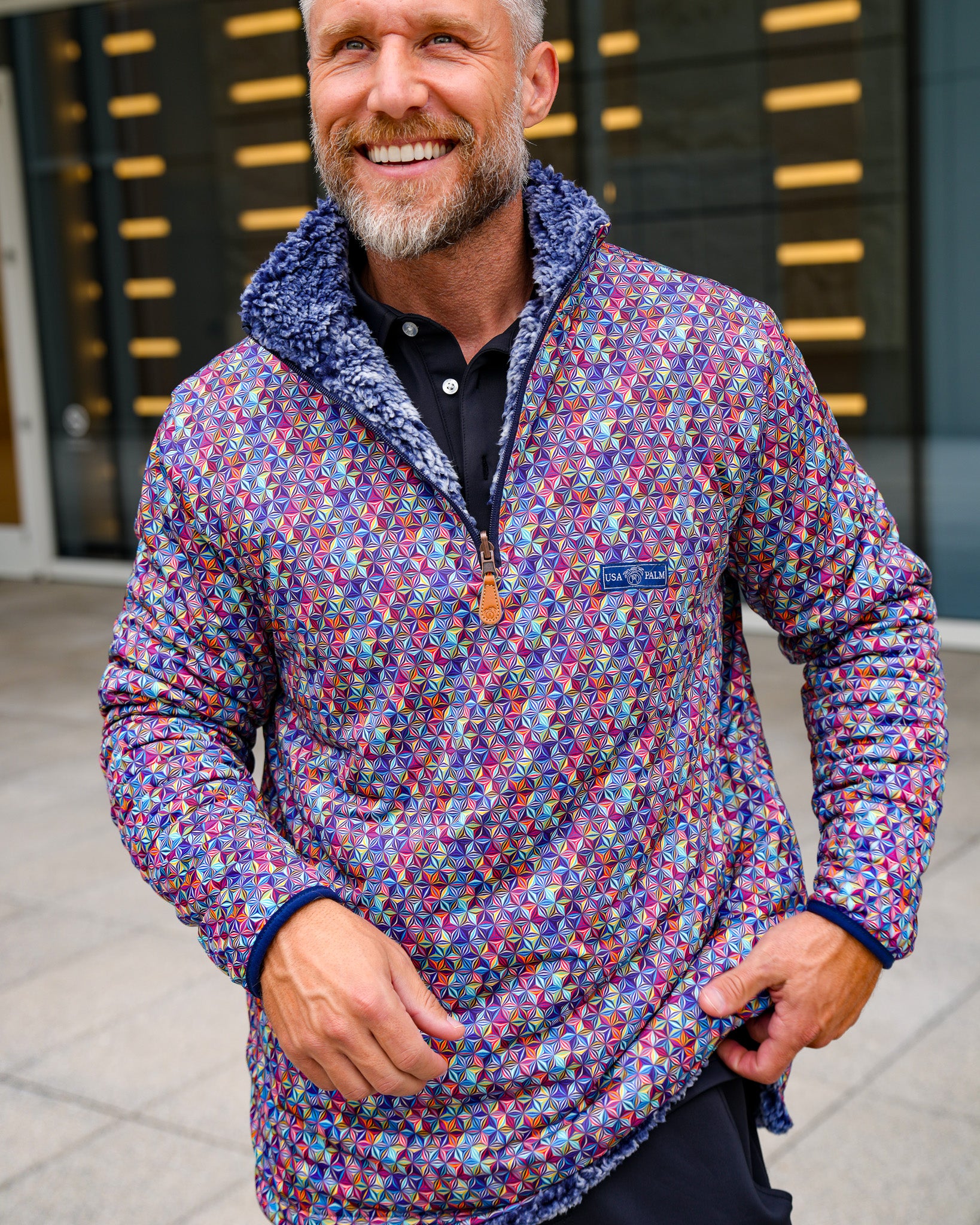 Reversible Sherpa 1/4 Zip