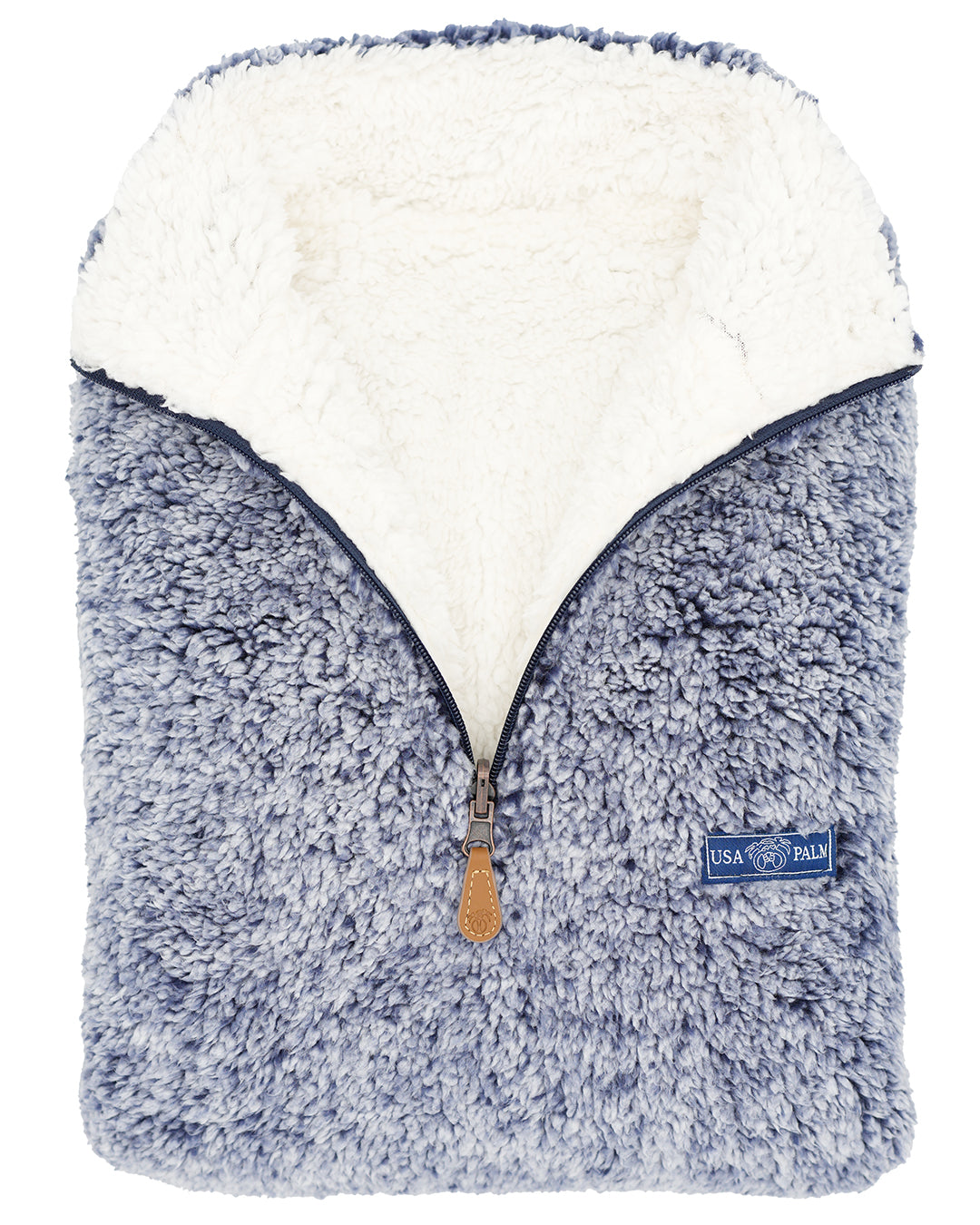 Reversible Double Sherpa 1/4 Zip