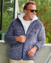Reversible Double Sherpa Full Zip Hoodie
