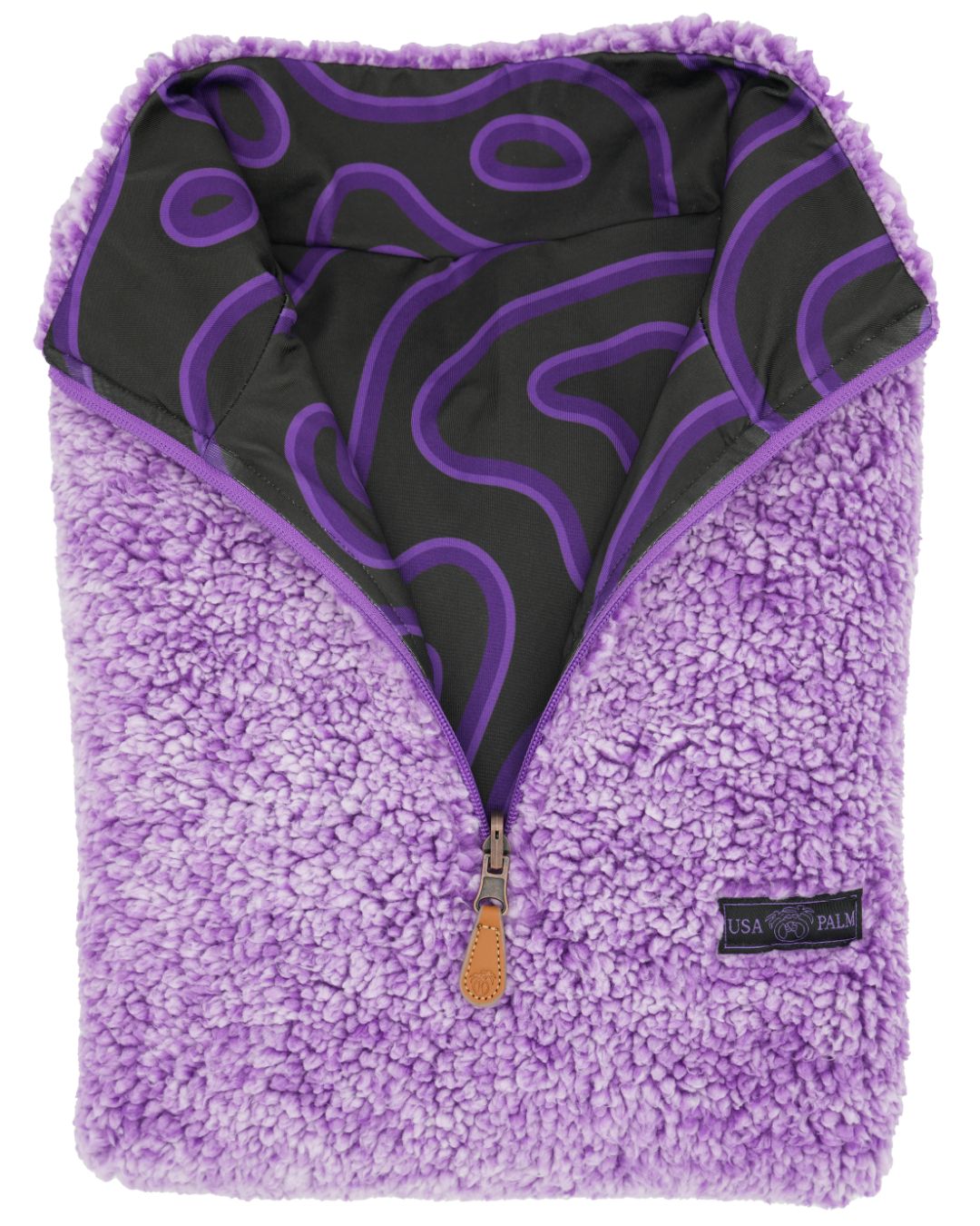 Reversible Sherpa 1/4 Zip - Sale