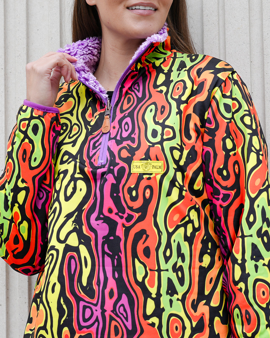 Reversible Sherpa 1/4 Zip - Sale