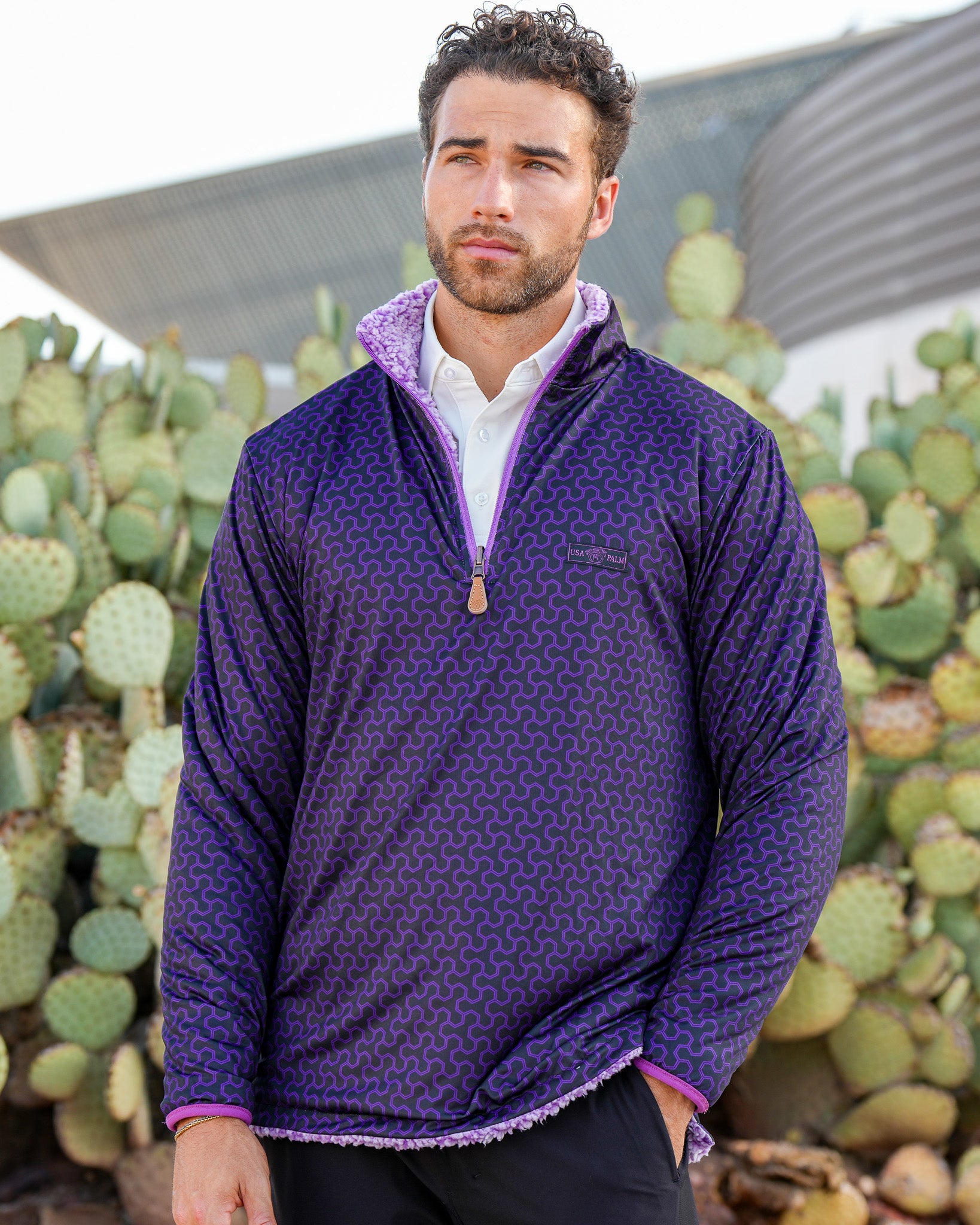 Reversible Sherpa 1/4 Zip