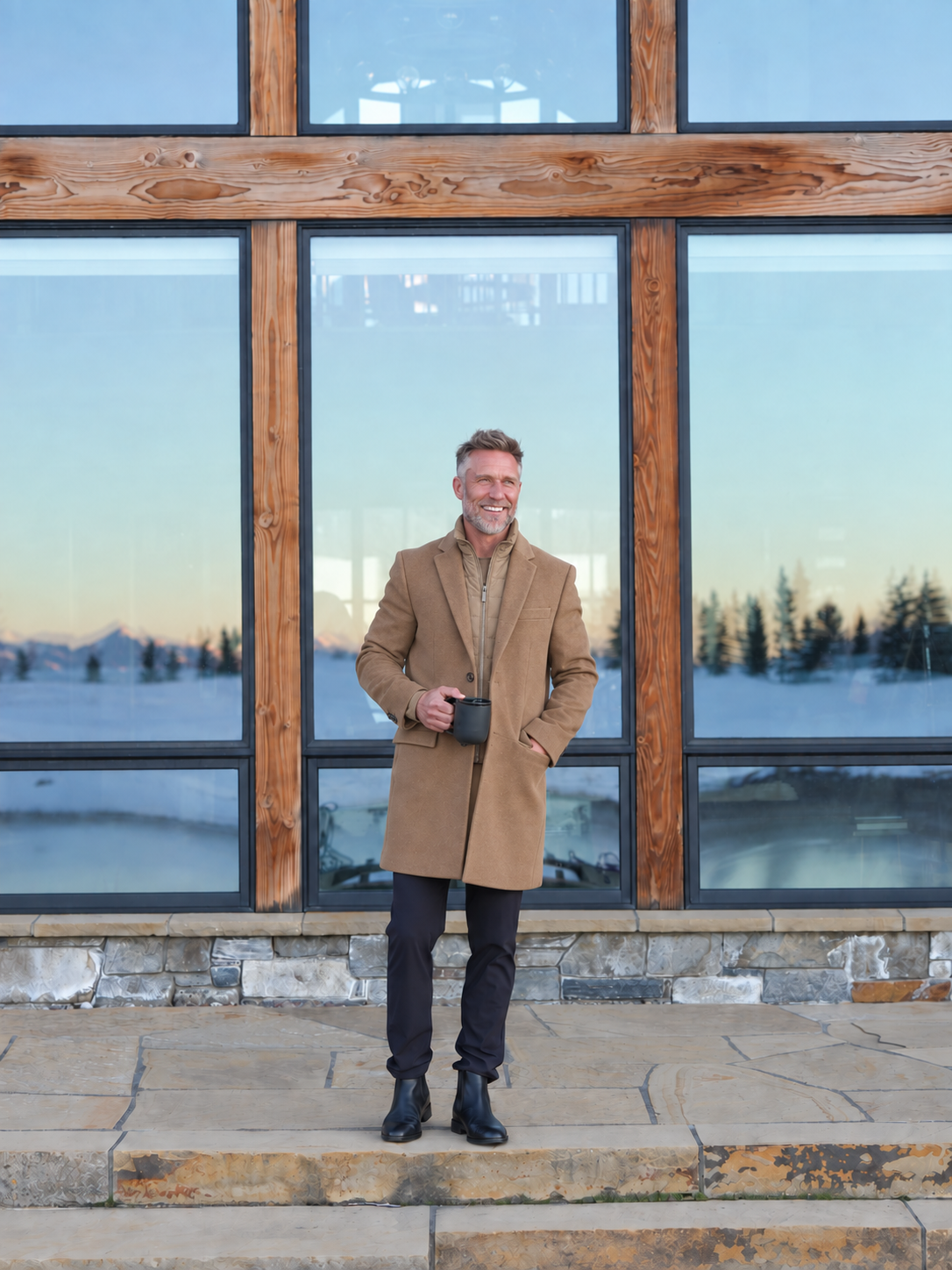 Titan Wool Trench Coat