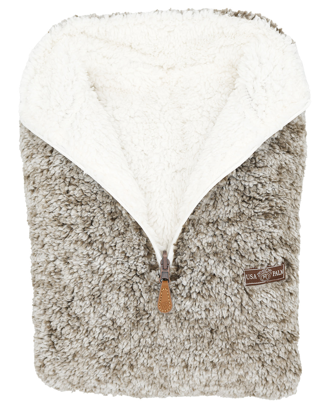 Reversible Double Sherpa 1/4 Zip