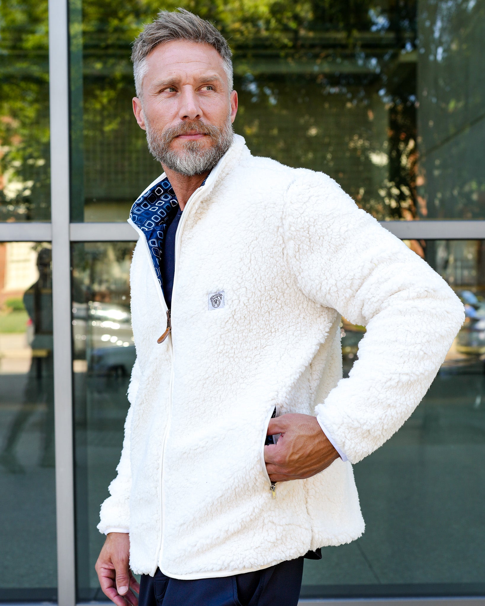 Reversible Sherpa Full Zip