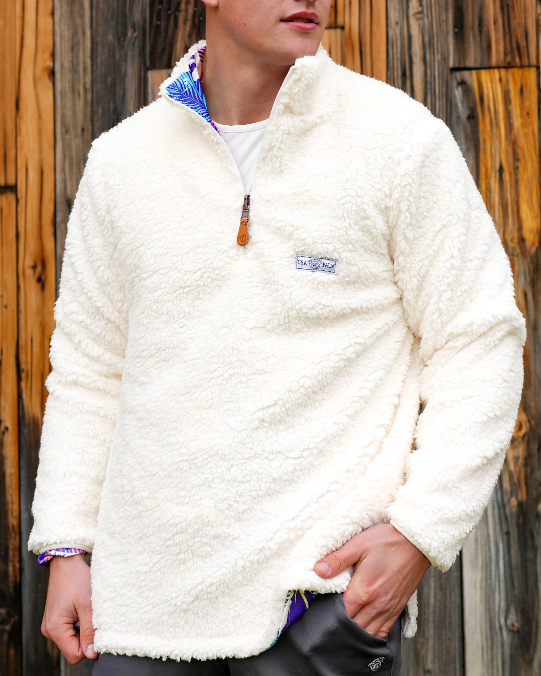 Reversible Sherpa 1/4 Zip