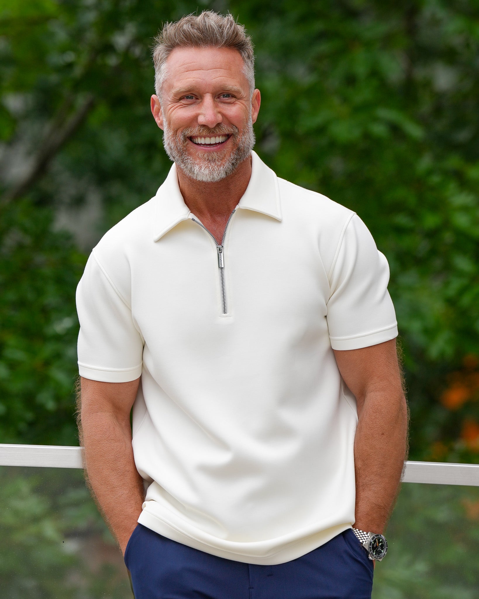 Legacy Zip Polo