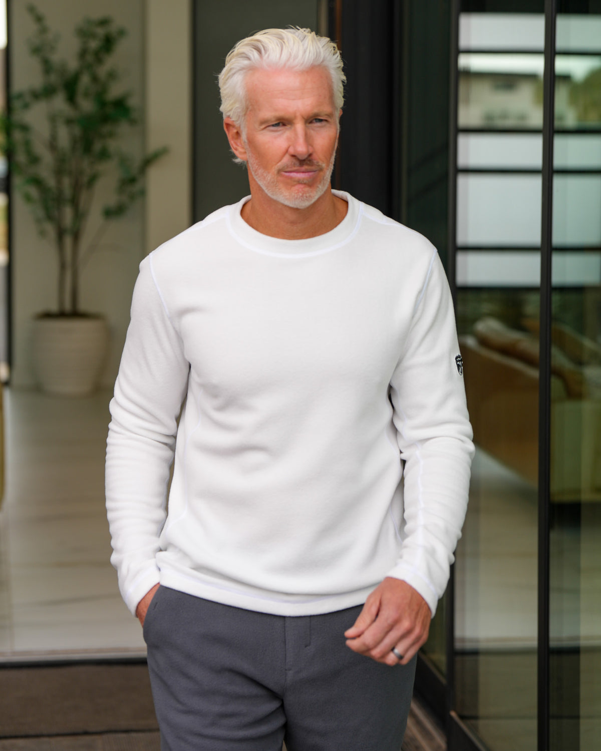 Alpine Fleece Tee Long Sleeve