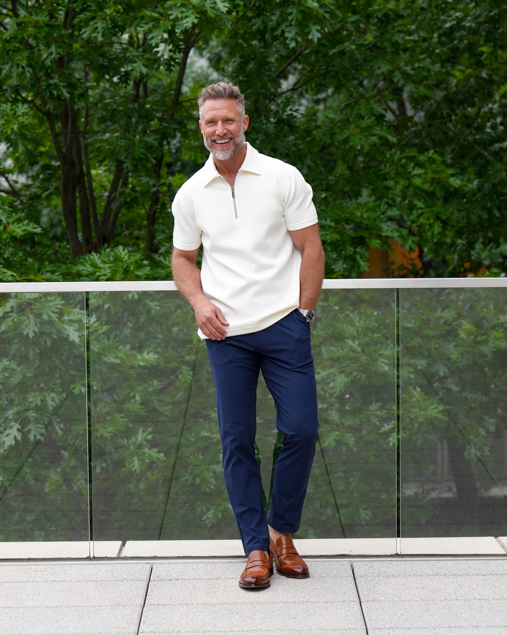 Legacy Zip Polo