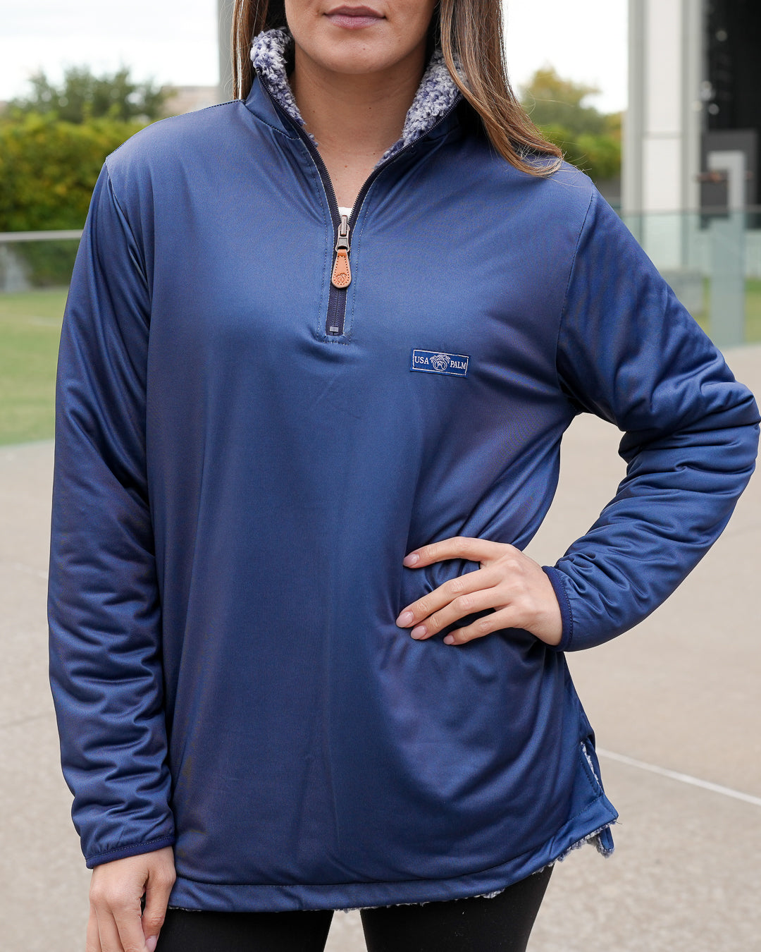 Reversible Sherpa 1/4 Zip - Sale