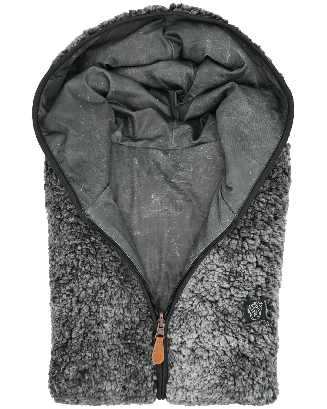 Reversible Sherpa Full Zip Hoodie