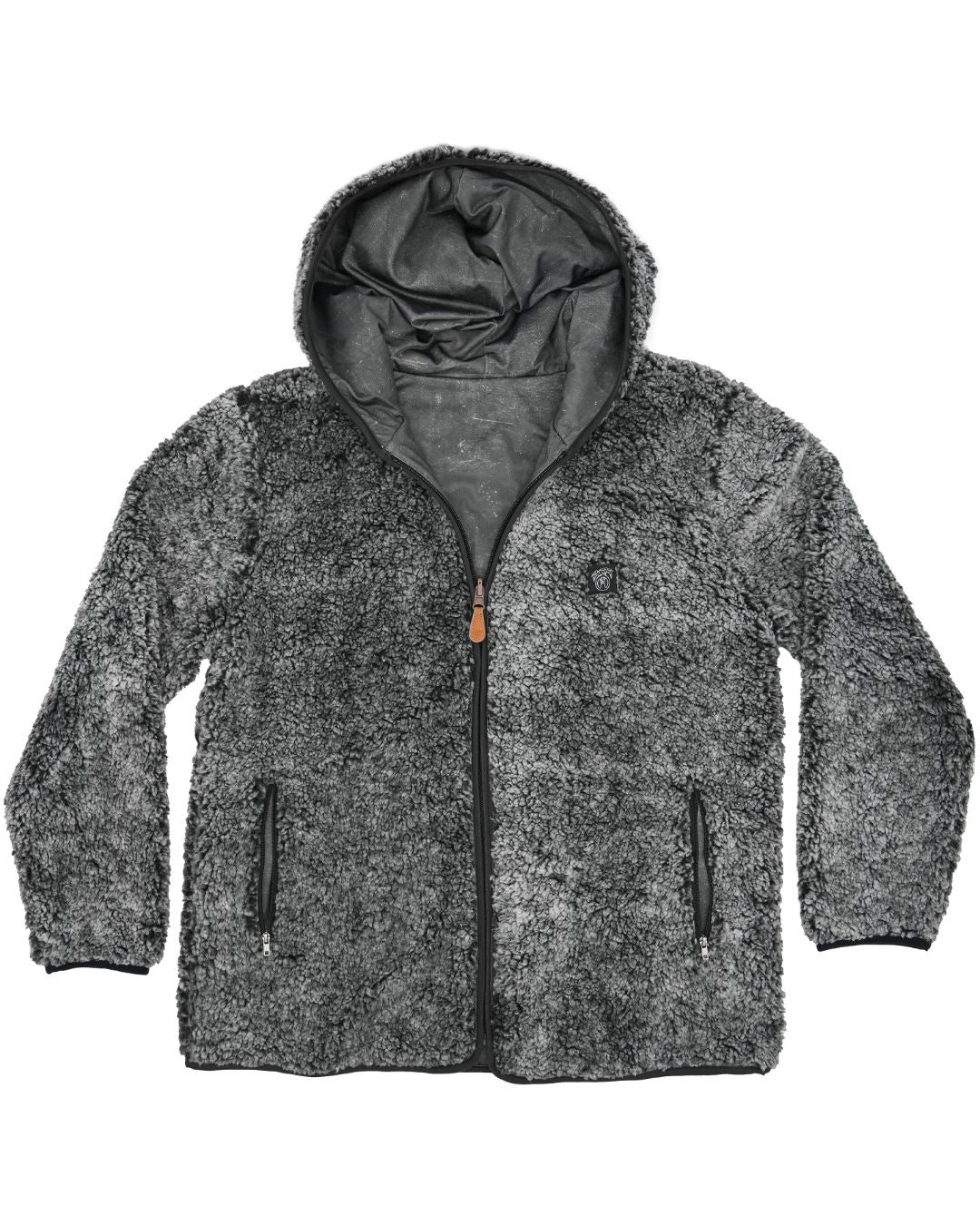 Reversible Sherpa Full Zip Hoodie