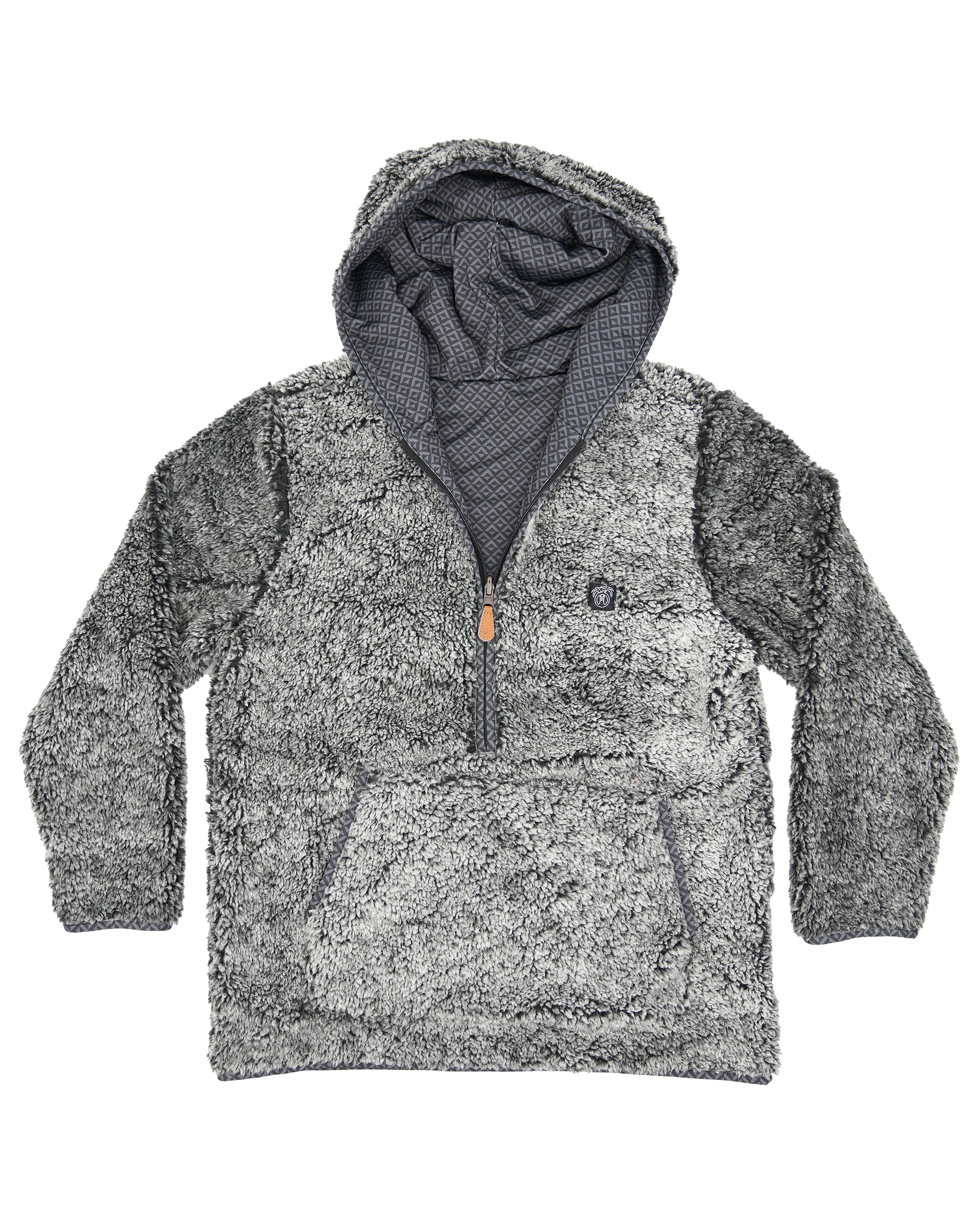 Reversible Sherpa 1/2 Zip Hoodie