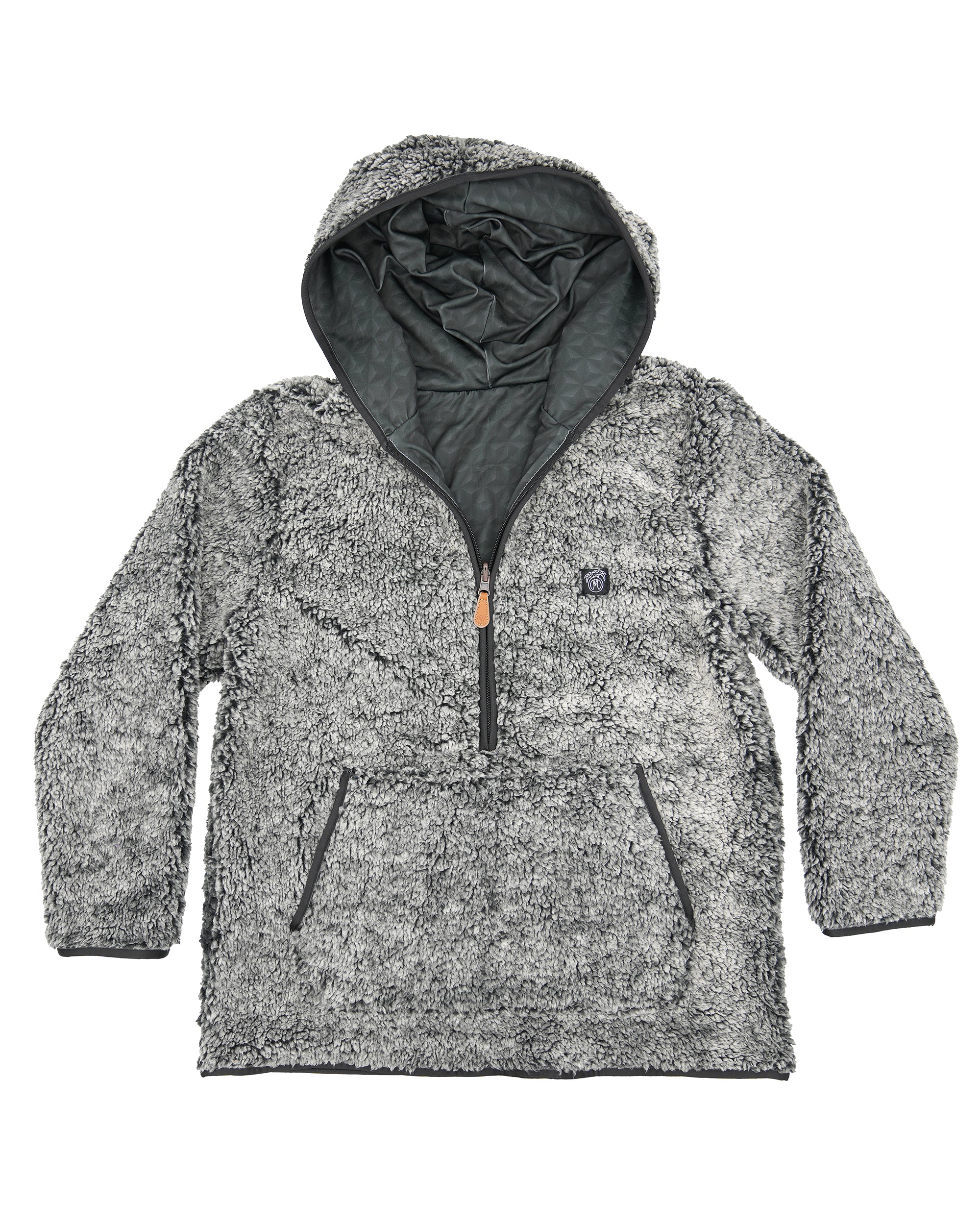 Reversible Sherpa 1/2 Zip Hoodie