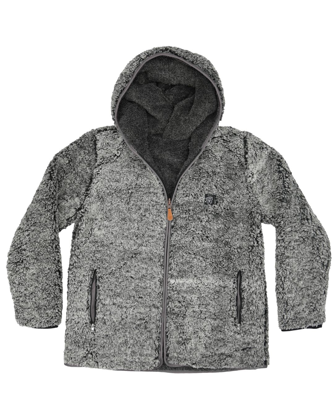 Reversible Sherpa Full Zip Hoodie