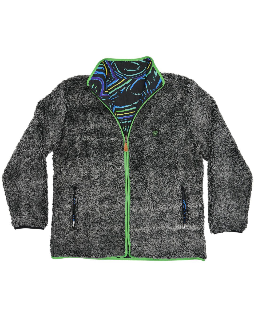 Reversible Sherpa Full Zip