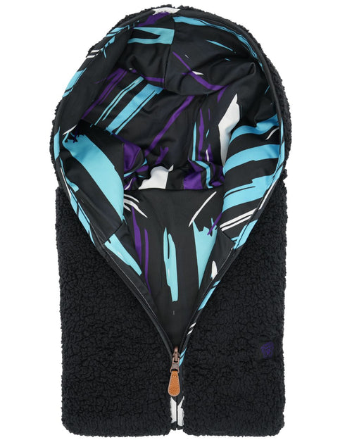 Black Rose Sherpa Hoodie