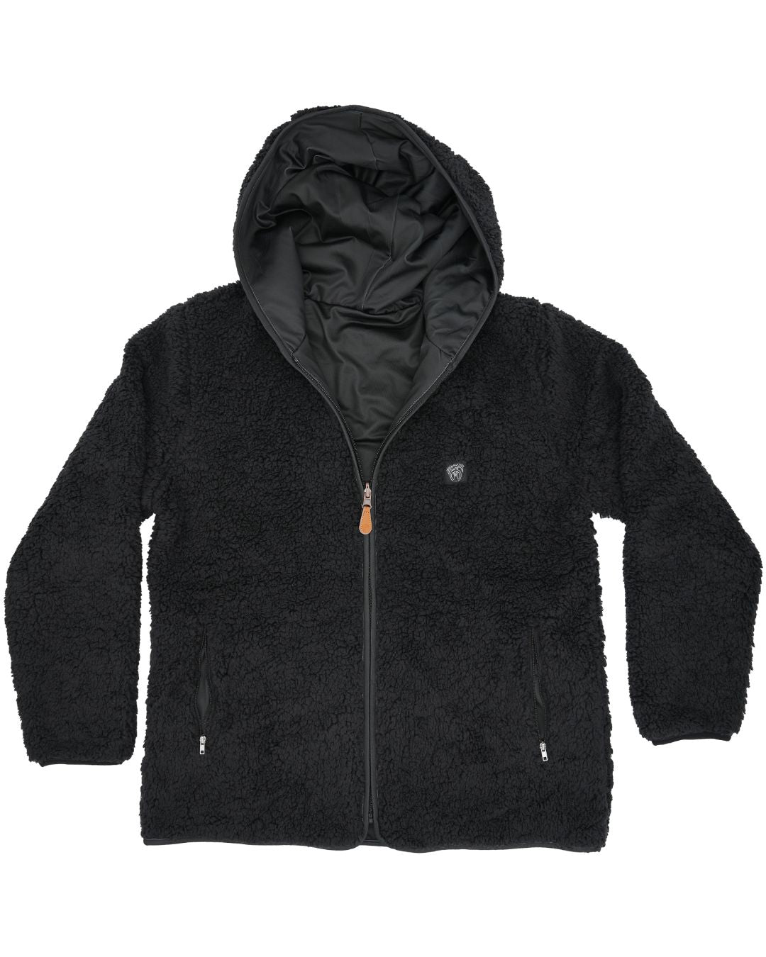 Reversible Sherpa Full Zip Hoodie