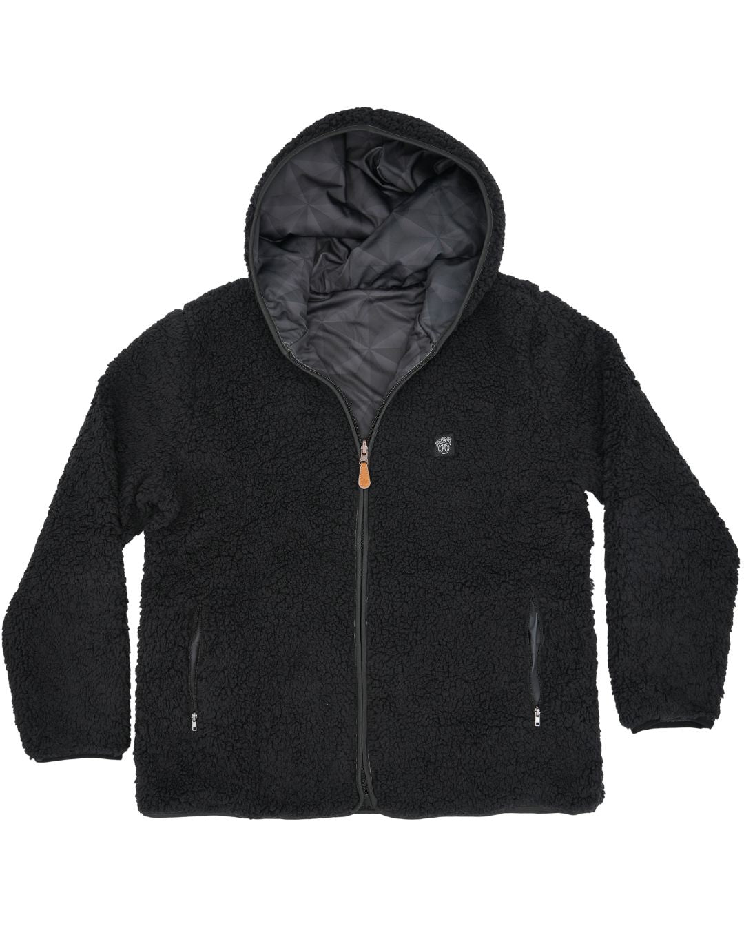 Reversible Sherpa Full Zip Hoodie