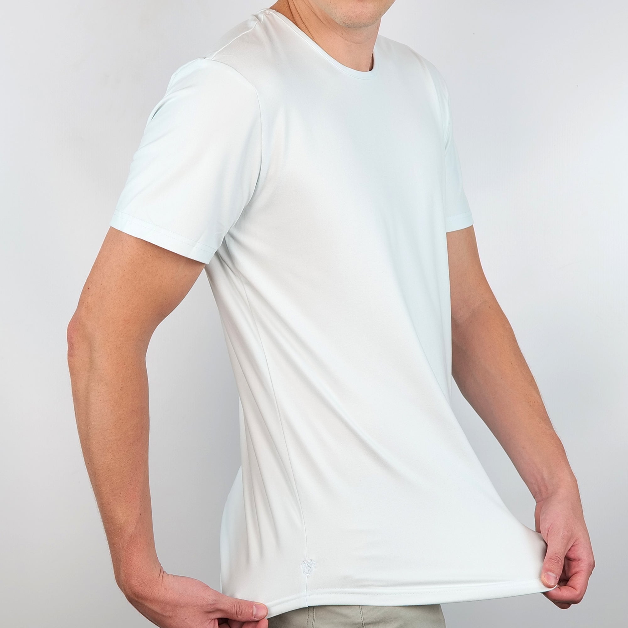 Premium Crew Curve Hem Short Sleeve - Final Sale