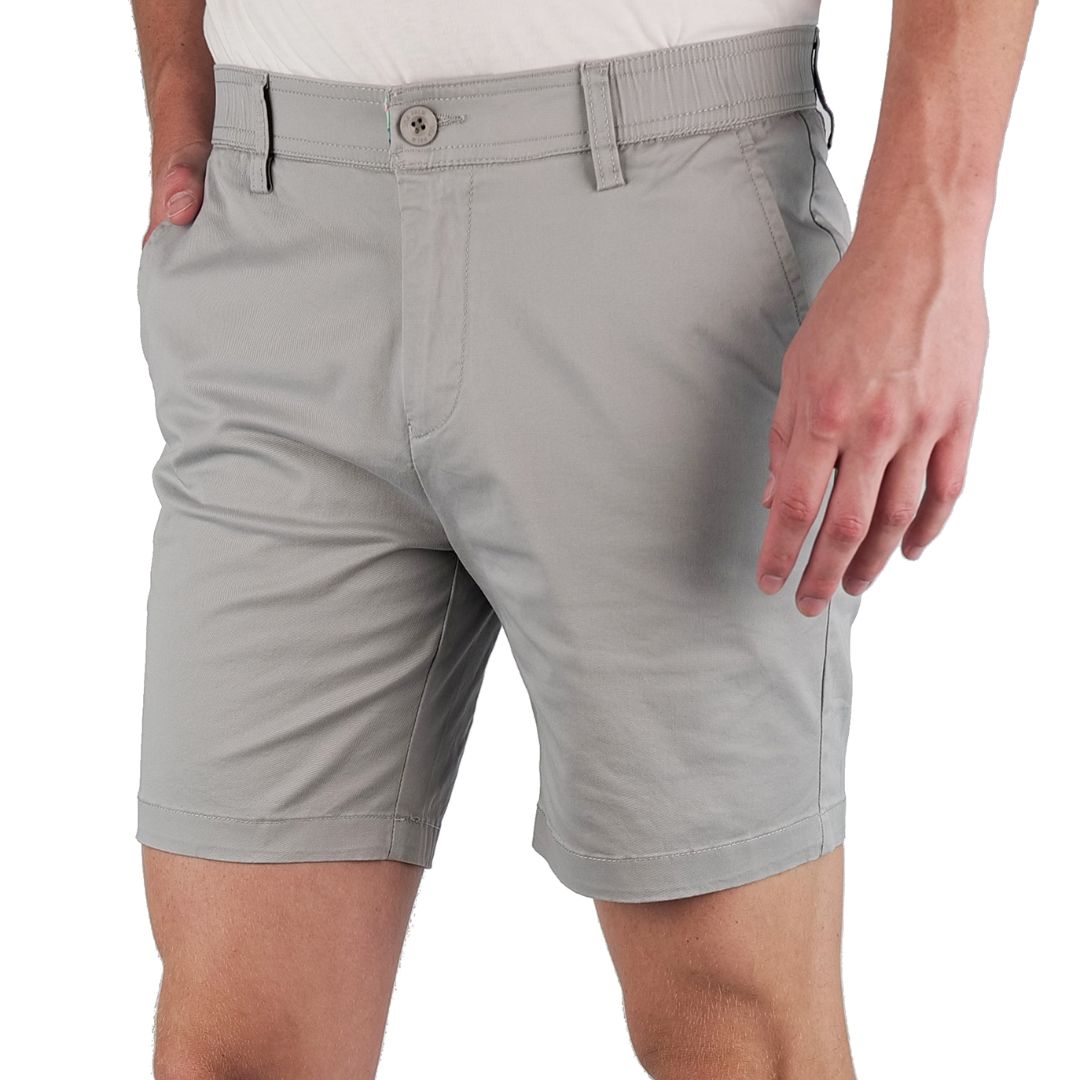 Brushed Stretch Cotton Shorts 7" - Final Sale