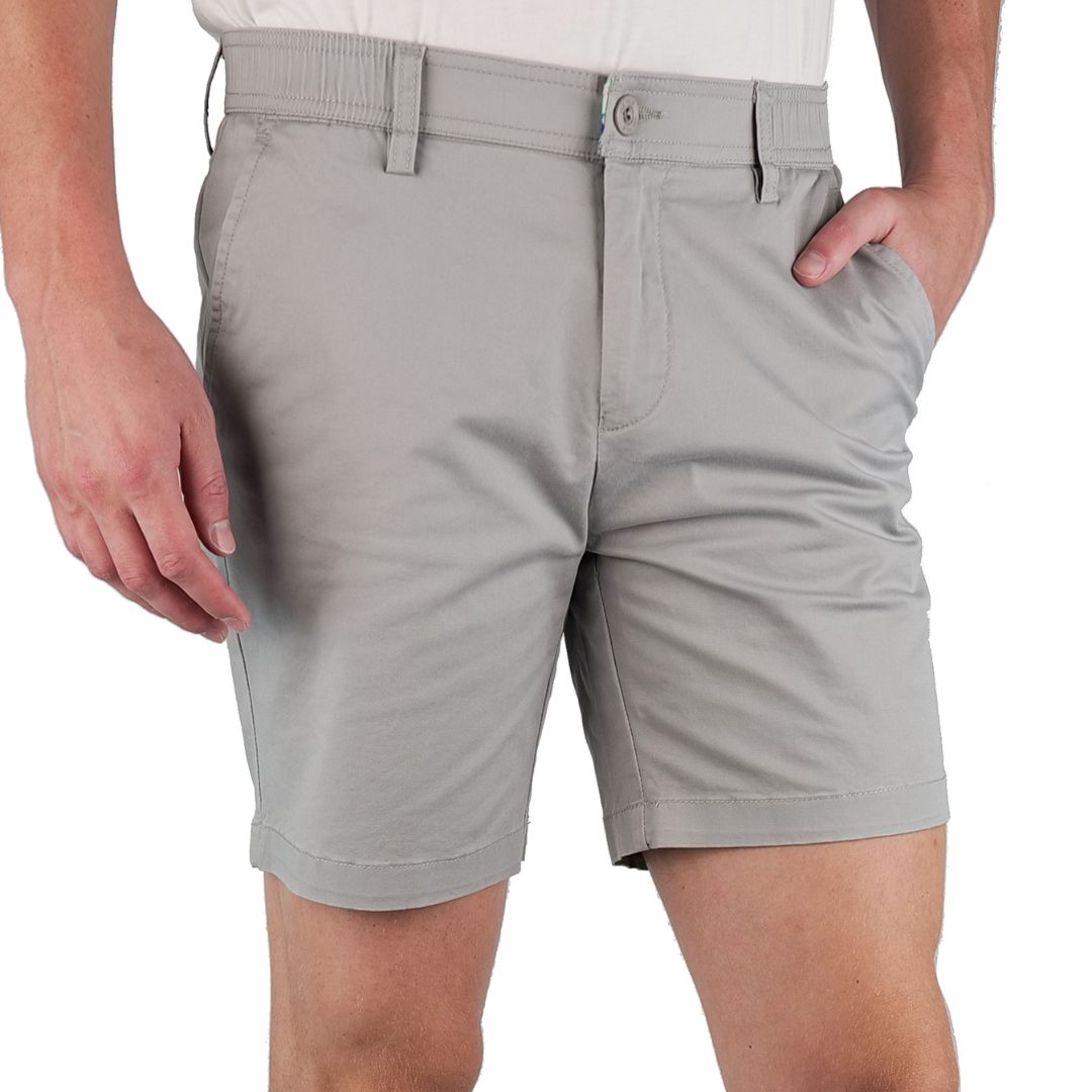 Brushed Stretch Cotton Shorts 7" - Final Sale