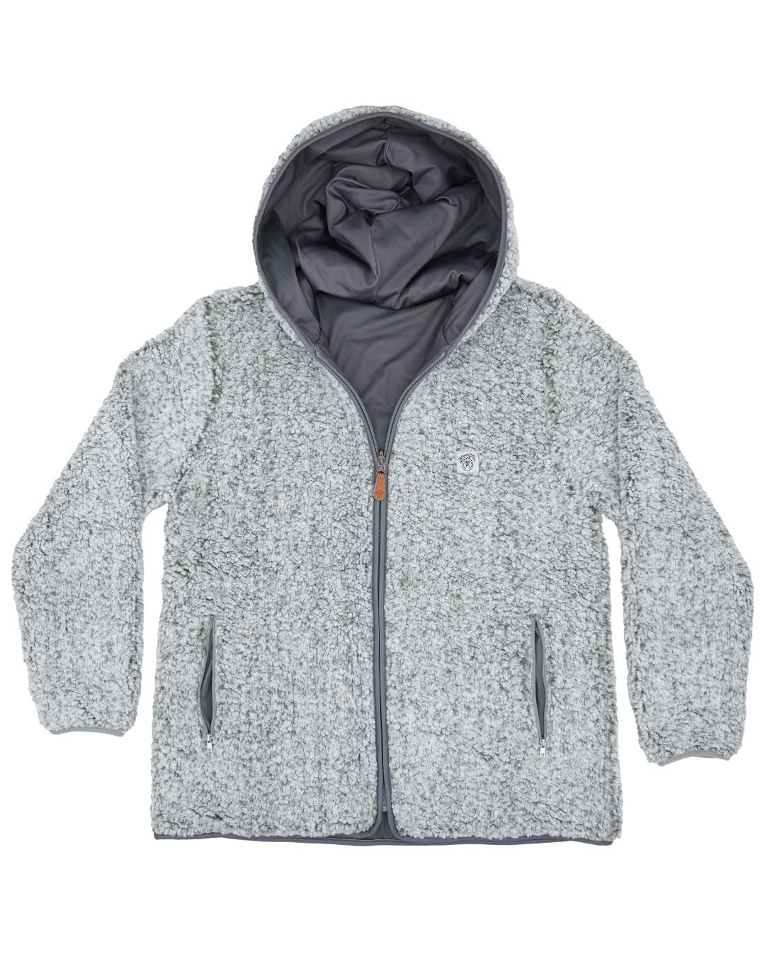 Reversible Sherpa Full Zip Hoodie