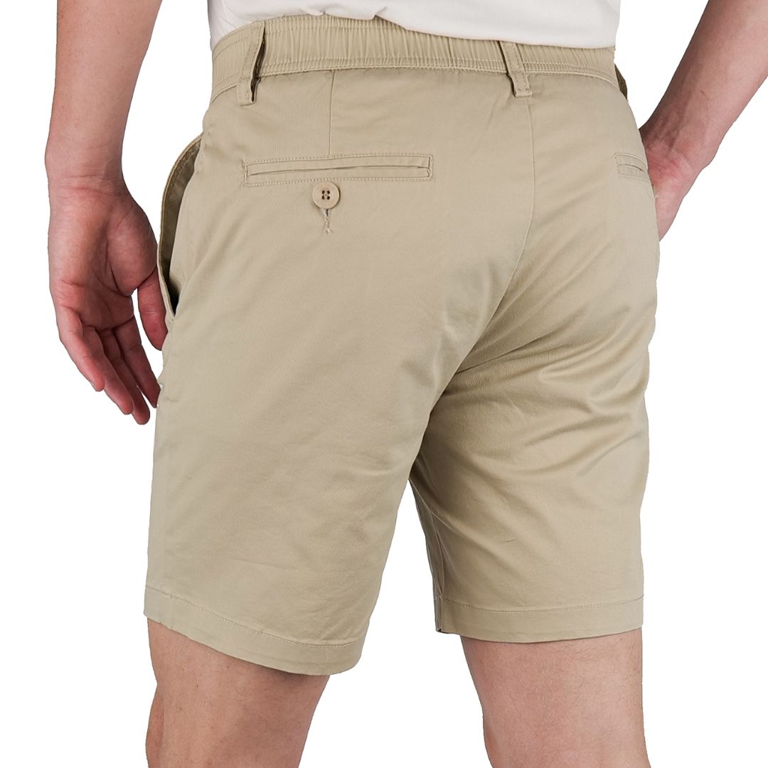 Brushed Stretch Cotton Shorts 7" - Final Sale