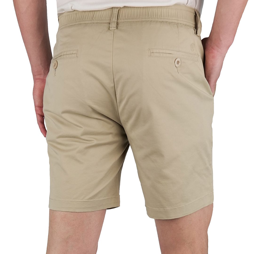 Brushed Stretch Cotton Shorts 7" - Final Sale