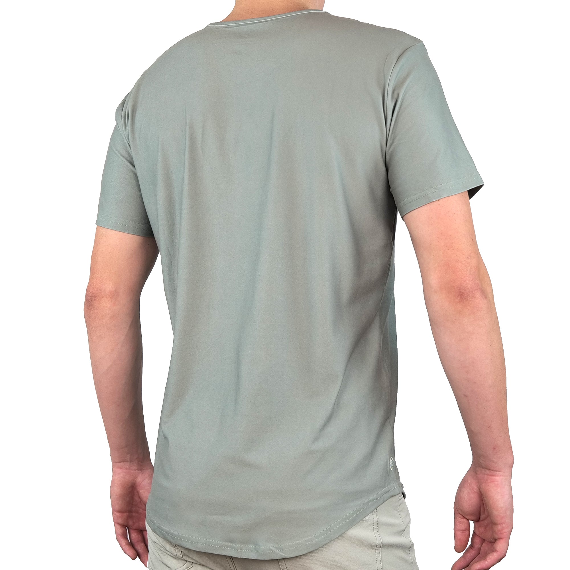 Premium Crew Curve Hem Short Sleeve - Final Sale