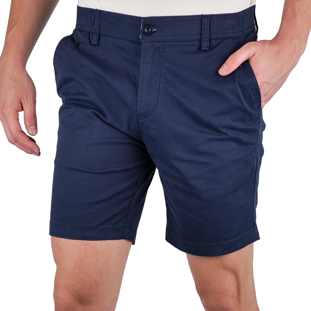 Brushed Stretch Cotton Shorts 7" - Final Sale