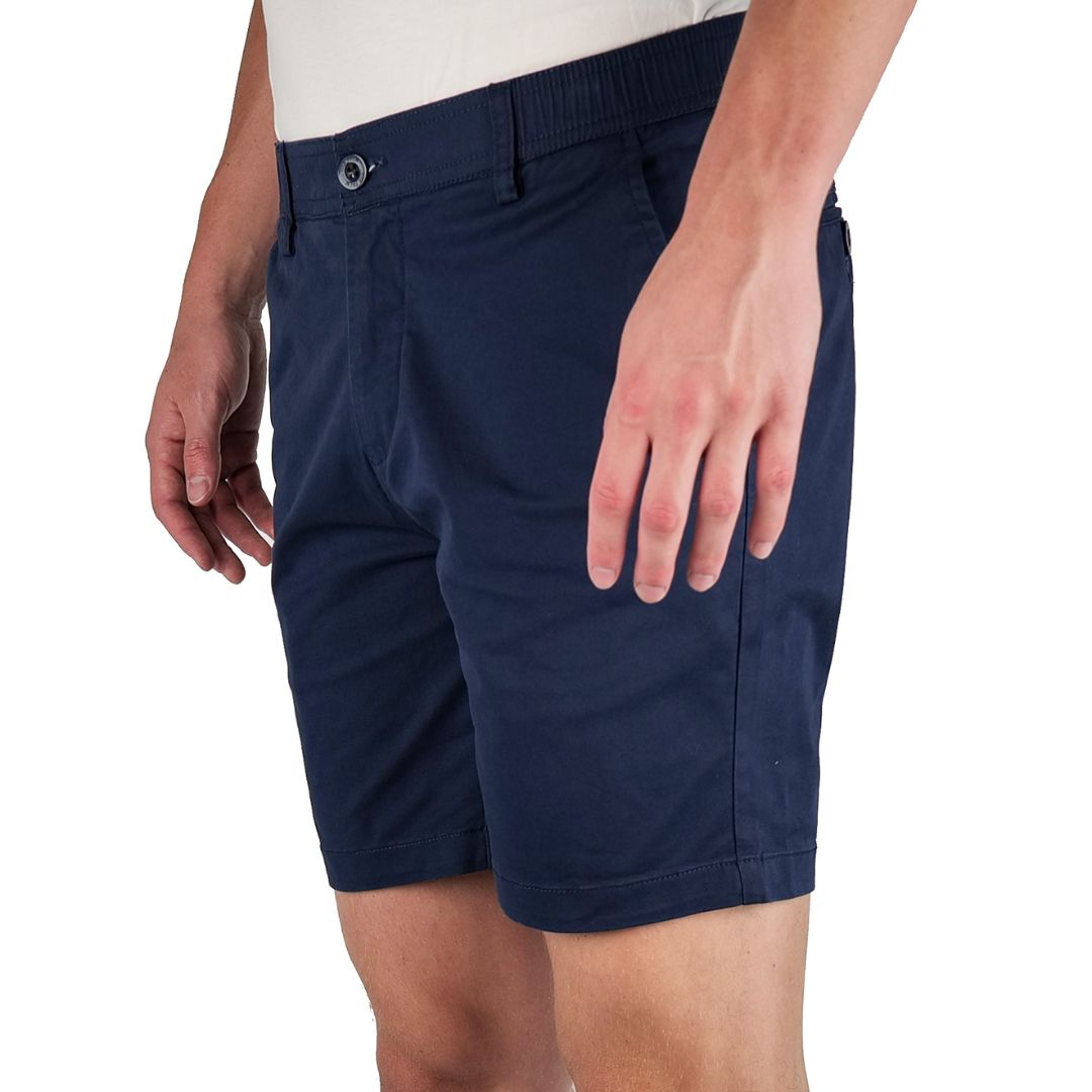 Brushed Stretch Cotton Shorts 7" - Final Sale