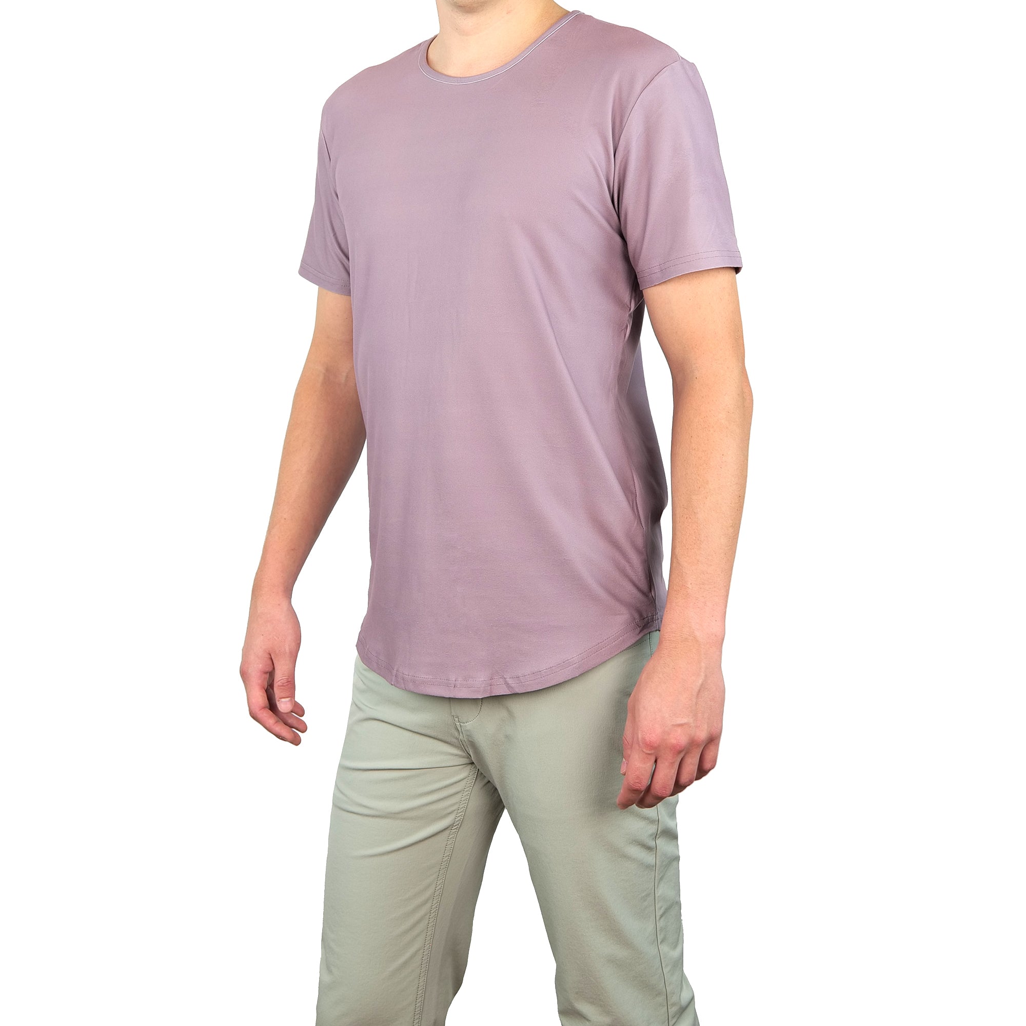 Premium Crew Curve Hem Short Sleeve - Final Sale