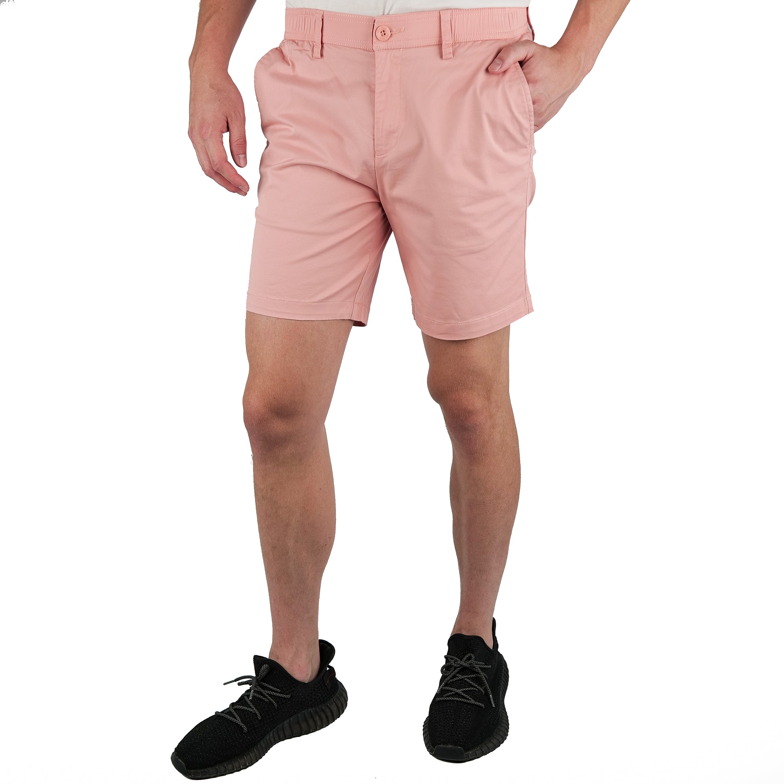 USA Palm Brushed Stretch Cotton Shorts 7 Final Sale