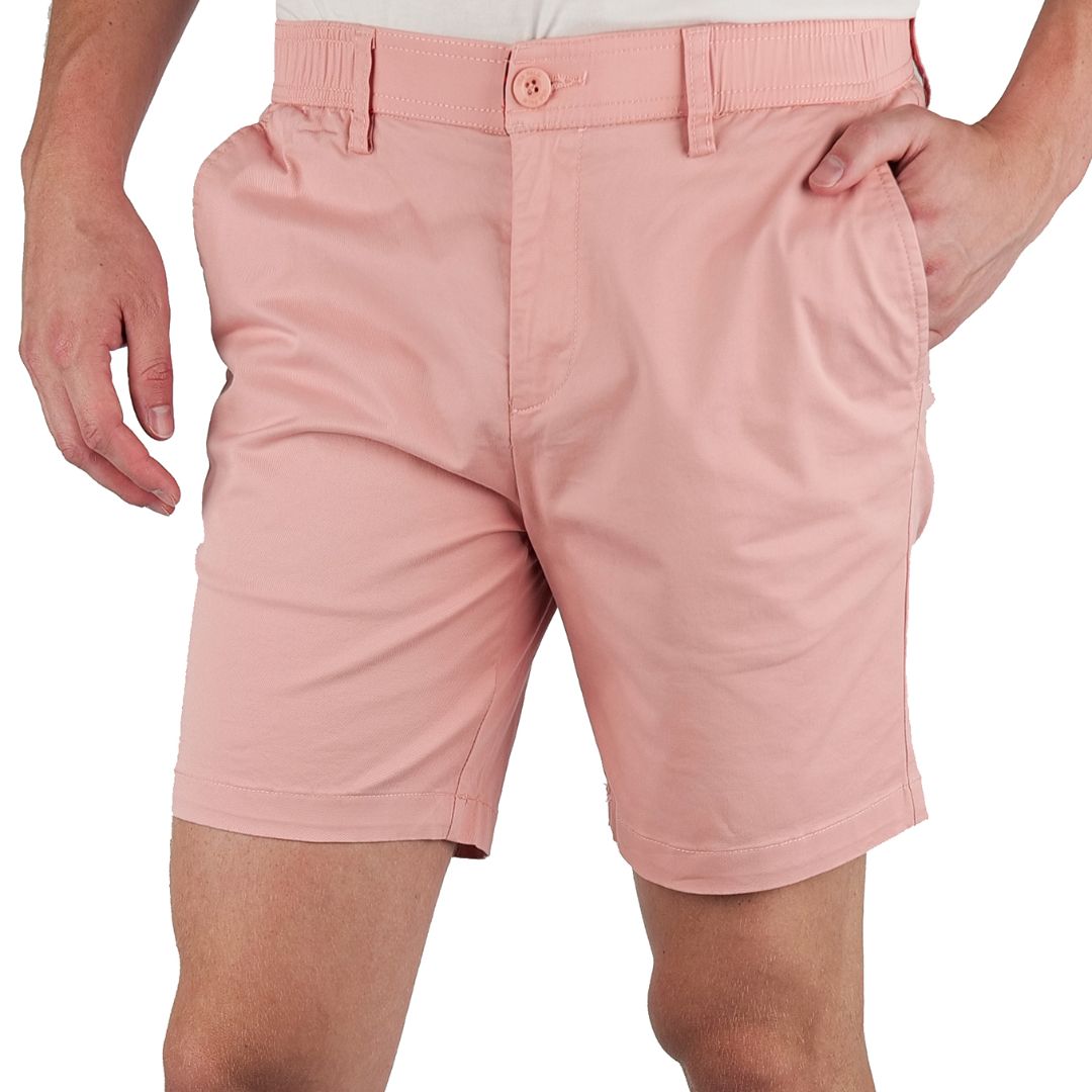 Brushed Stretch Cotton Shorts 7" - Final Sale