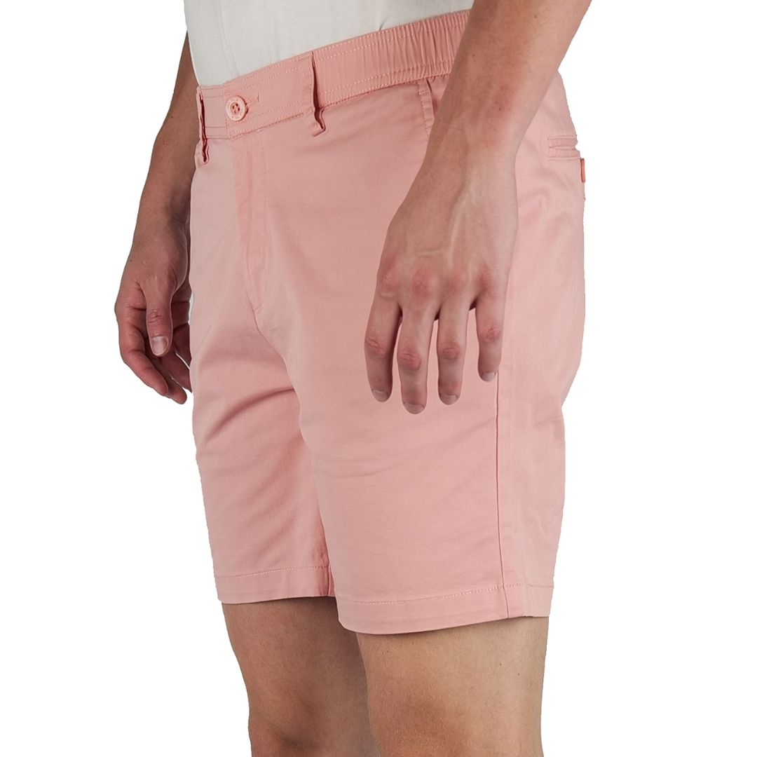 Brushed Stretch Cotton Shorts 7" - Final Sale