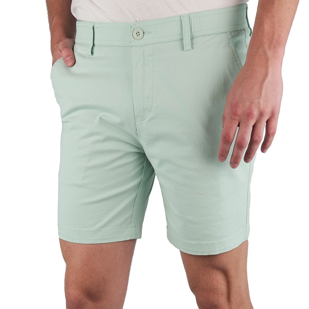 Brushed Stretch Cotton Shorts 7" - Final Sale