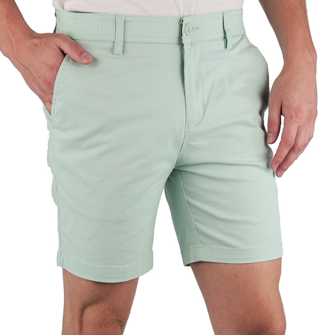 Brushed Stretch Cotton Shorts 7" - Final Sale