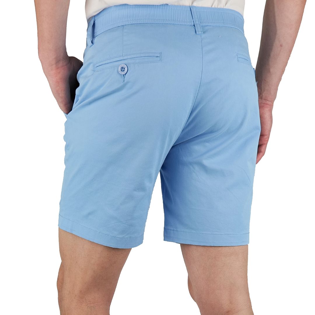 Brushed Stretch Cotton Shorts 7" - Final Sale