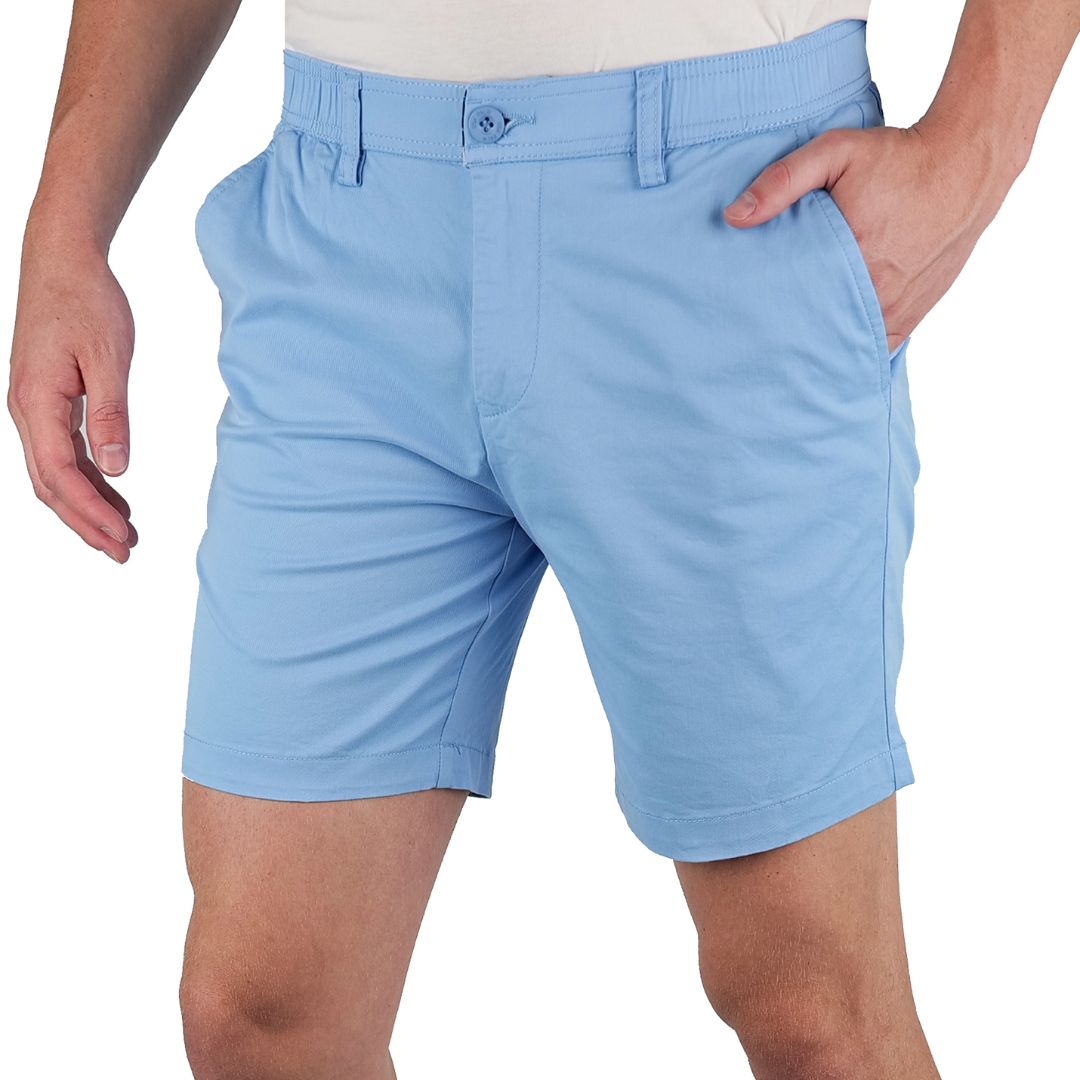 Brushed Stretch Cotton Shorts 7" - Final Sale