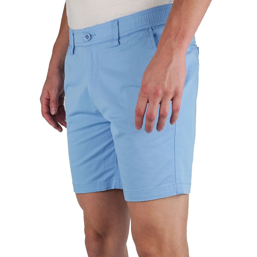 Brushed Stretch Cotton Shorts 7" - Final Sale