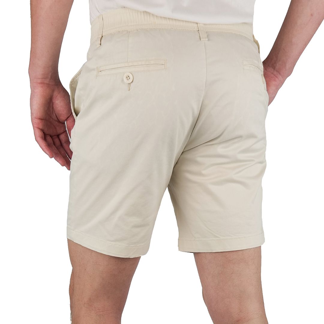 Brushed Stretch Cotton Shorts 7" - Final Sale