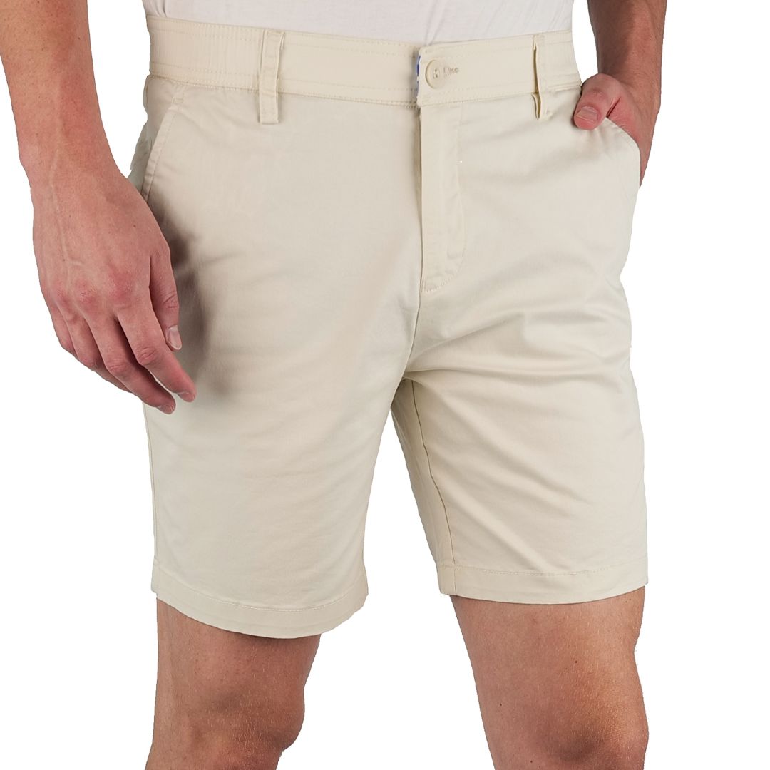 Brushed Stretch Cotton Shorts 7" - Final Sale