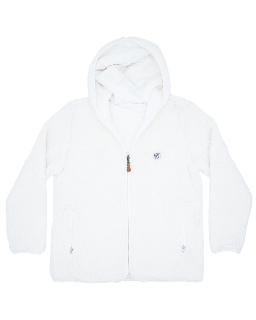 Reversible Sherpa Full Zip Hoodie